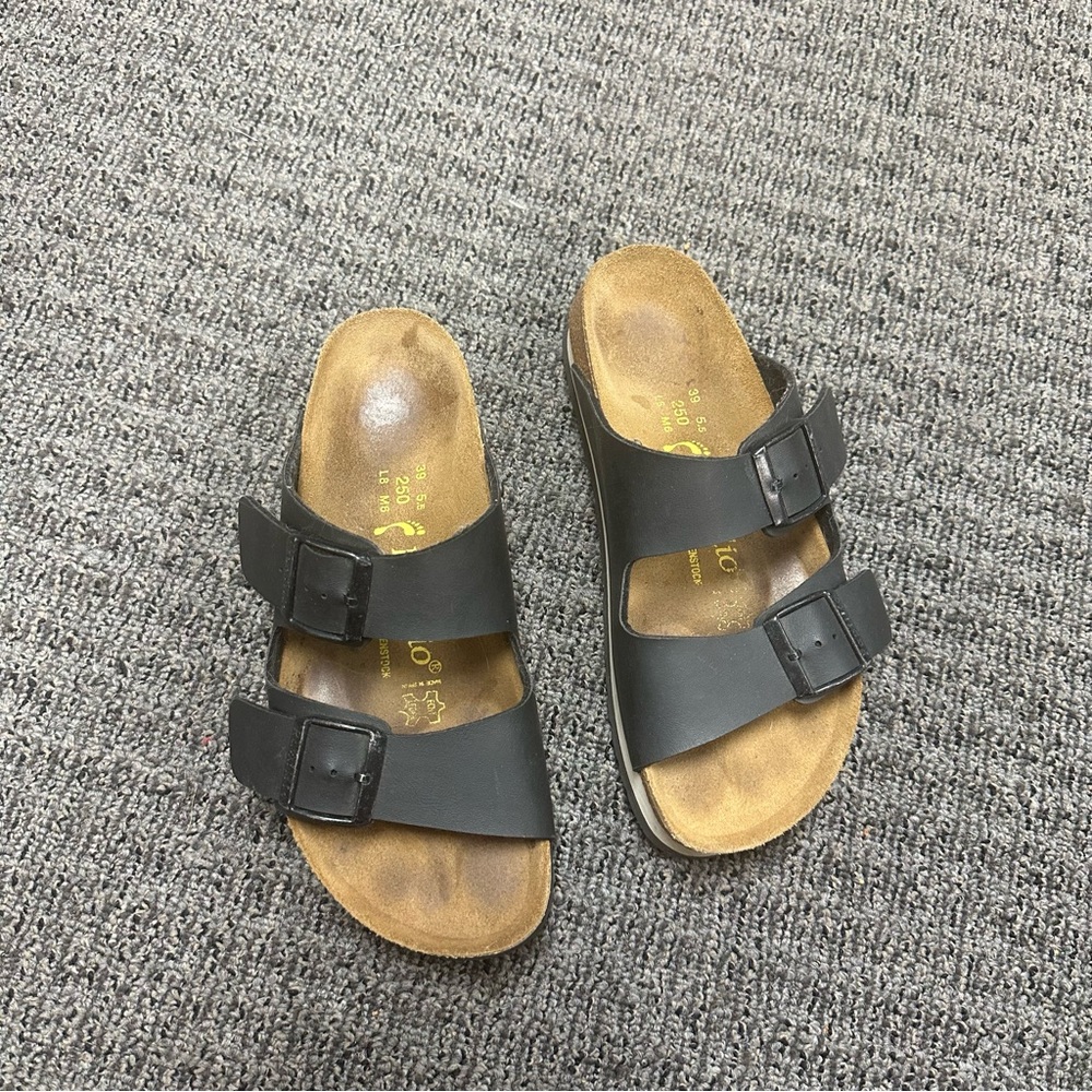 Birkenstock Black Sandals - Size 39